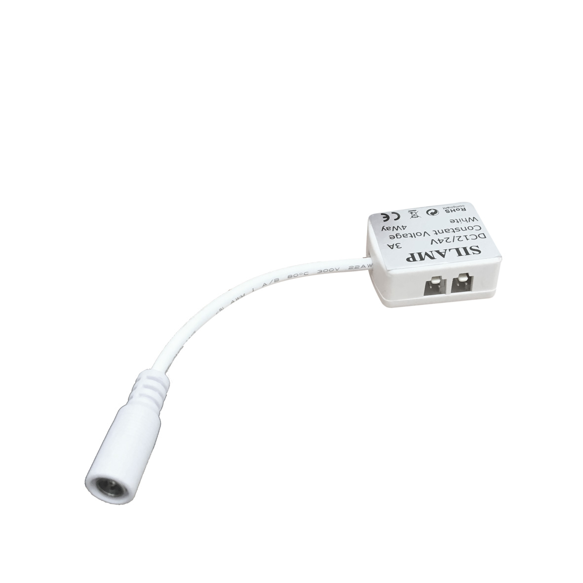 C19-BARLED-4 - Accessori per Strisce LED - - Connettore morsetto 12v per  barre LED con striscia LED integrata 4 entrate 12v